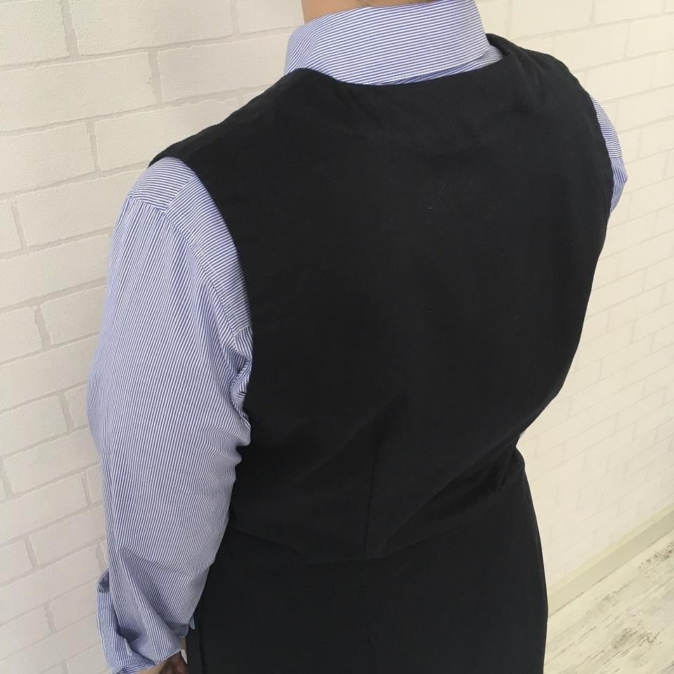 SARAHWEAR - チノストレッチ ベルト付ジャンパースカート SARAHWEAR - チノストレッチ ベルト付ジャンパースカート