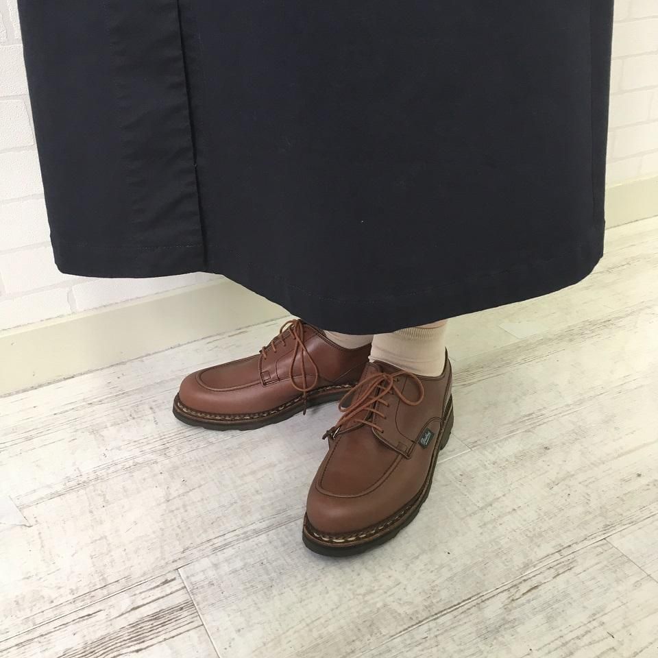 SARAHWEAR - チノストレッチ ベルト付ジャンパースカート SARAHWEAR - チノストレッチ ベルト付ジャンパースカート