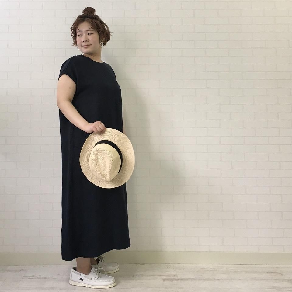 Sarahwear リネン　ワンピース Sarahwear｜TOMOYO リネンワンピース 無地 - HACHITEN(ハチテン