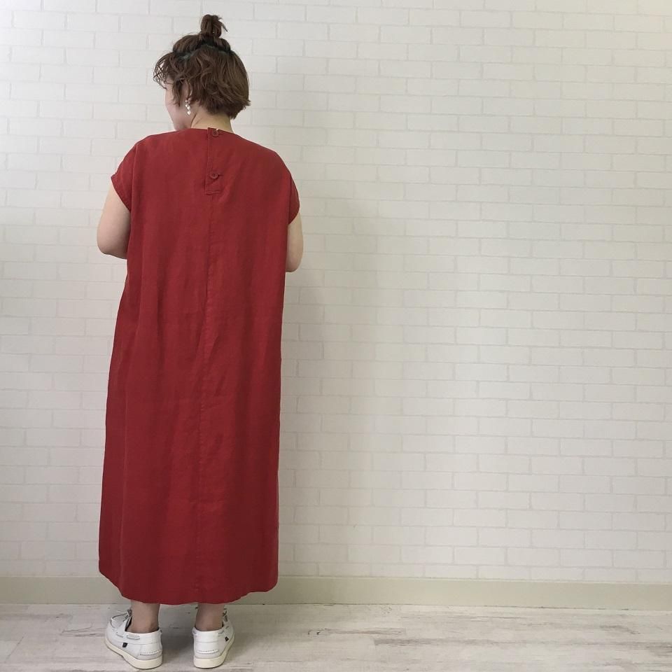 SARAHWEAR - リネンツイル ロングワンピース - Sheth Online
