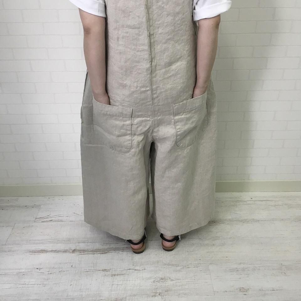 SARAHWEAR - リネンツイルサロペット - Sheth Online Store