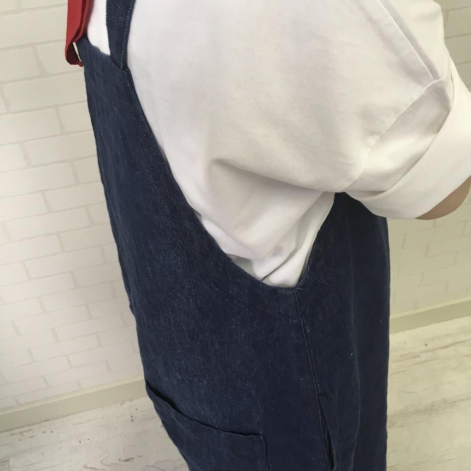SARAHWEAR - リネンツイルサロペット - Sheth Online Store