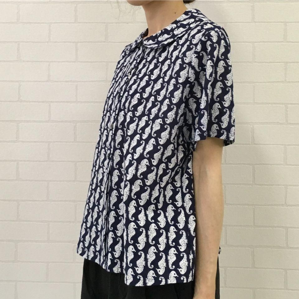 Engineered Garments　丸襟ブラウス　USA製　チュニック Engineered Garments 丸襟ブラウス USA製 チュニック - メルカリ