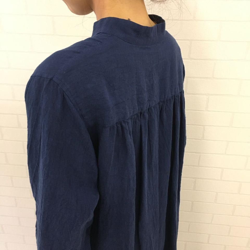 Sarahwear リネン　ワンピース Sarahwear｜チェックリネンワンピース ”Tomoyo” - HACHITEN