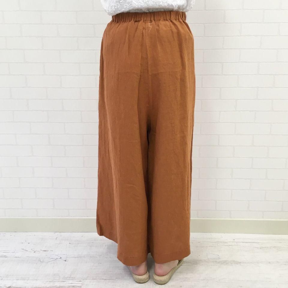 SARAHWEAR - TAMIYO ベルギーリネンパンツ C30378 - Sheth
