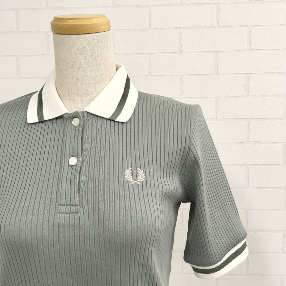 FRED PERRY - RIBBED SHIRT リブポロシャツ（F5366) - Sheth Online 