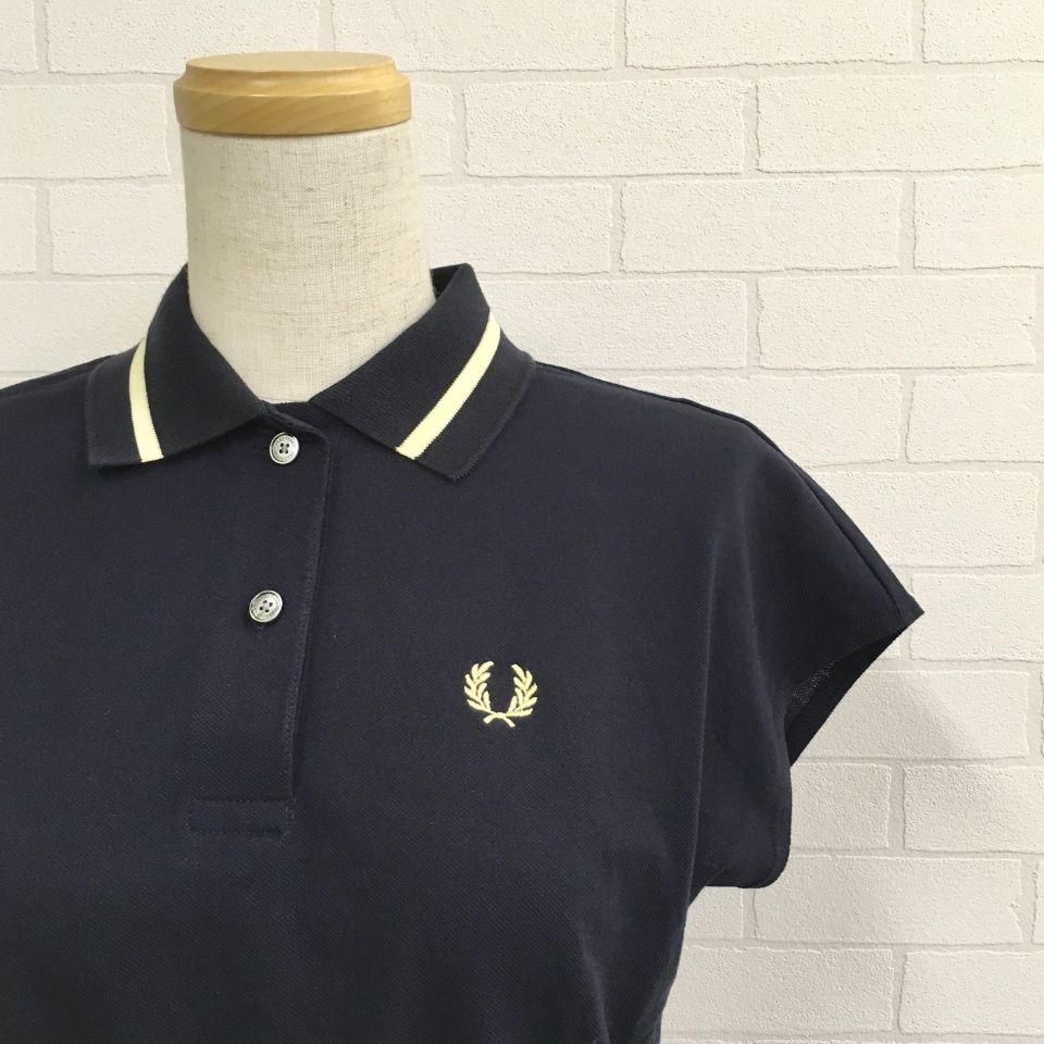 FRED PERRY - Waist Gathered Pique Shirt ウエストギャザー