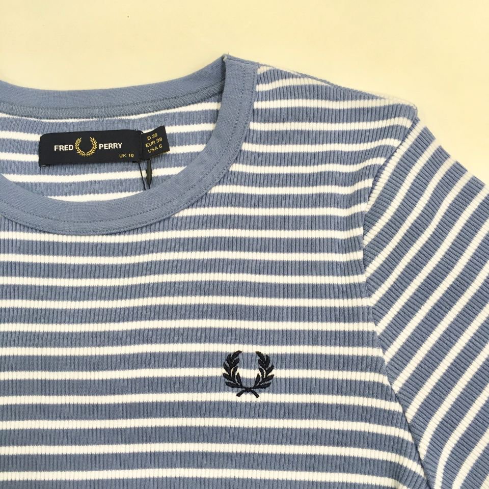 FRED PERRY - STRIPED T-SHIRT ボーダーTシャツ（F5379） - Sheth Online Store -  シスオンラインストア
