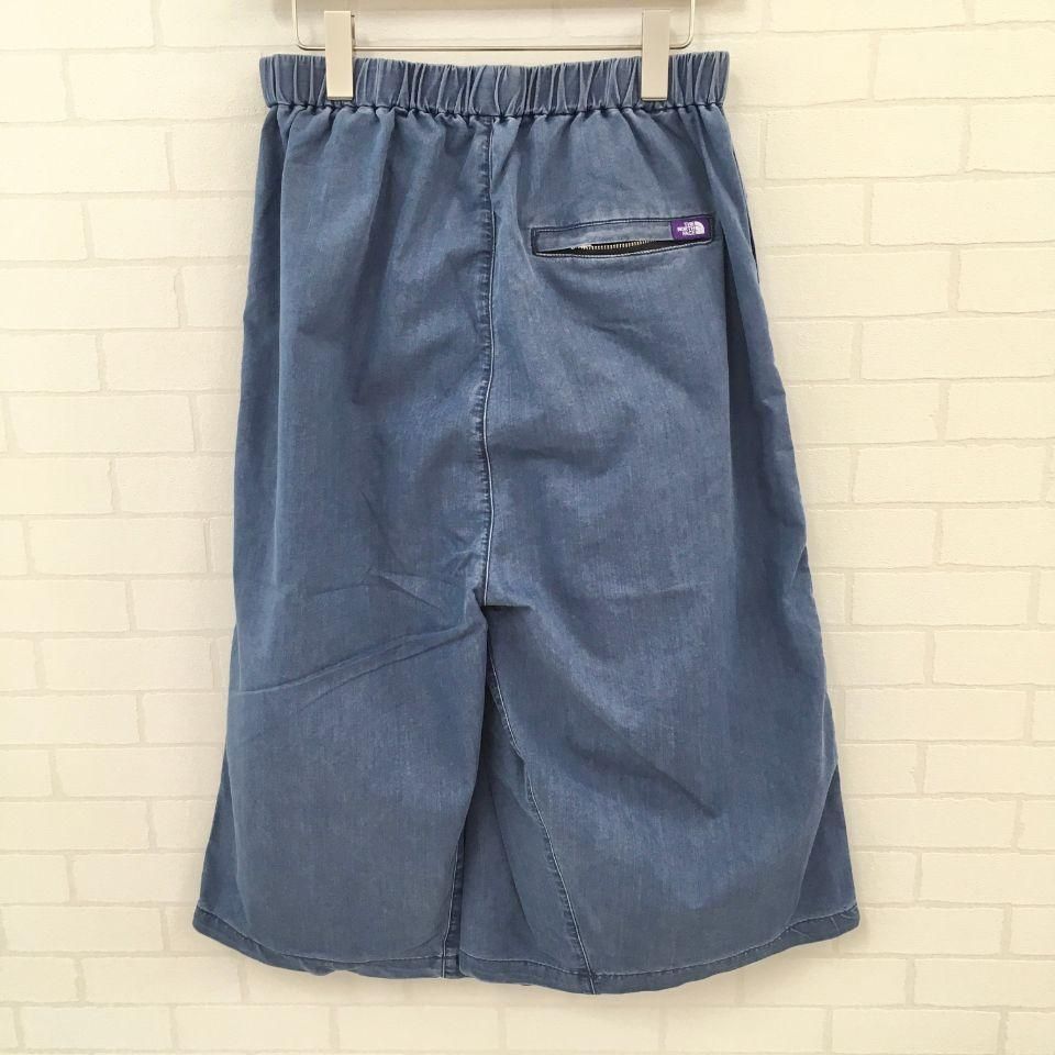 THE NORTH FACE PURPLE LABEL - IndigoTwillWrapCulotte インディゴツイルラップキュロット  ワイドパンツ （NTW5009N）正規取扱品 - Sheth Online Store - シスオンラインストア