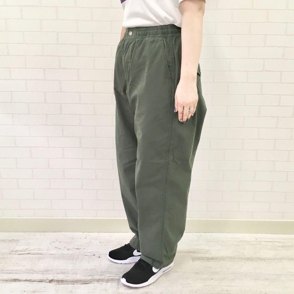 Ripstop Shirred Waist Pants リップストップパンツ