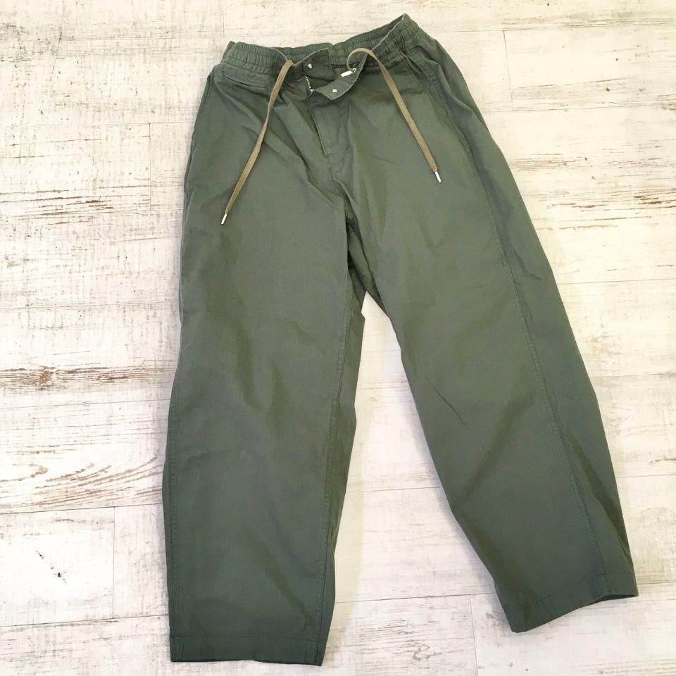 Ripstop Shirred Waist Pants リップストップパンツ