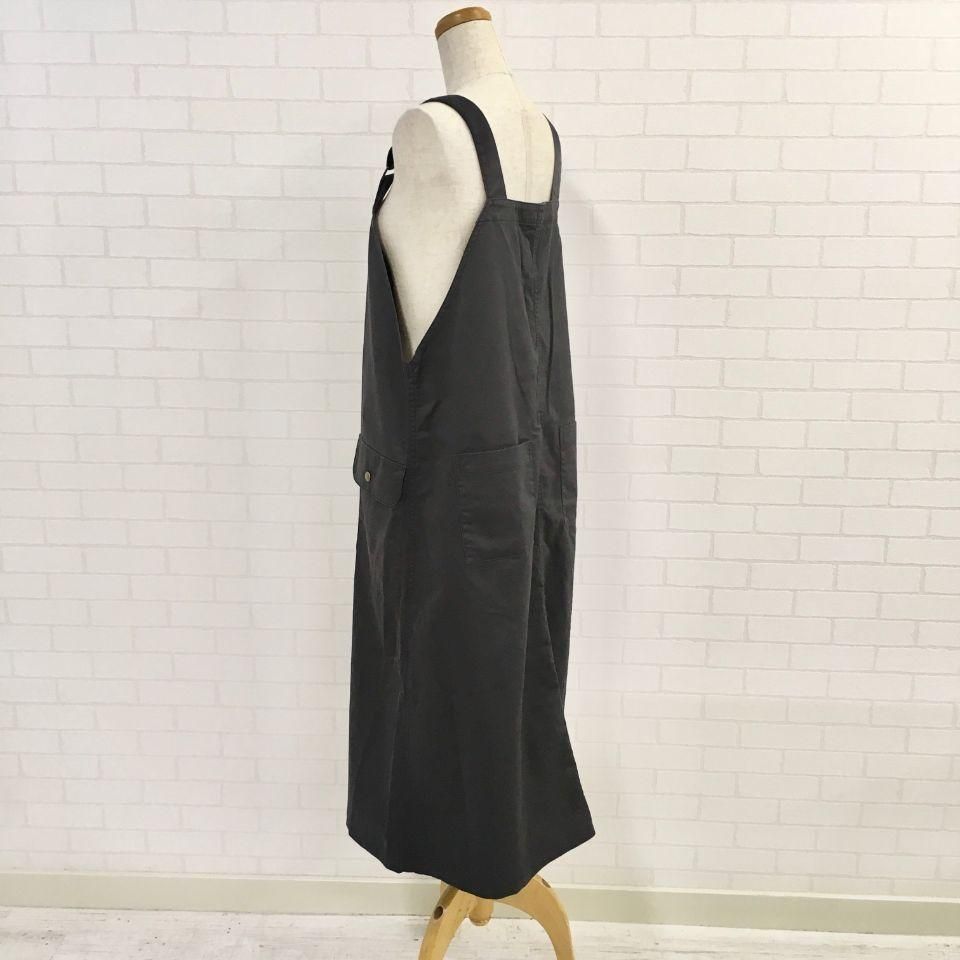 【SARAHWEAR】サラウェアVネックジャンパースカート日本製　麻混 SARAHWEAR Vネックジャンパースカート ワンピース - メルカリ