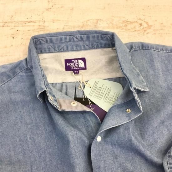 THE NORTH FACE PURPLE LABEL - Light Denim Shirt NTW3068N) 谷