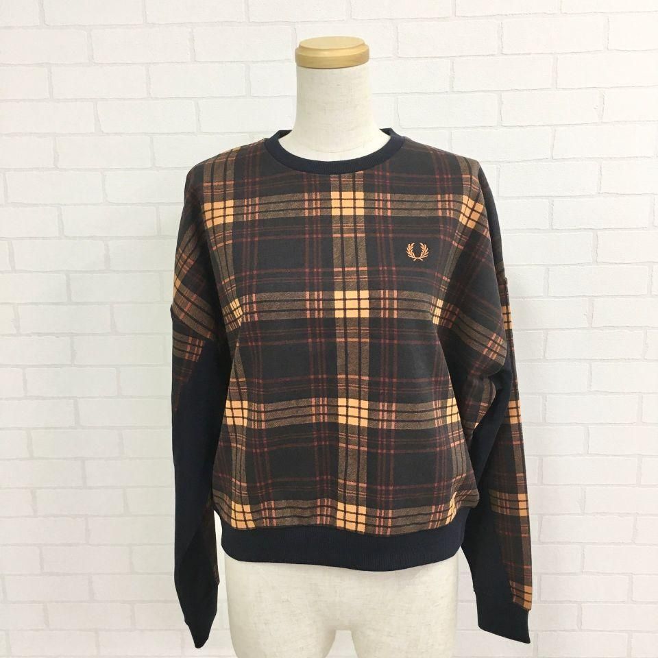 FRED PERRY / Tartan Knit Wear ピンク F7225