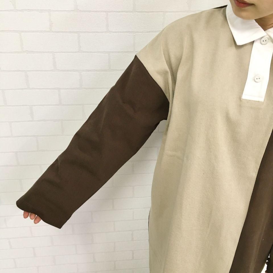Champion - ロングスリーブラグビーワンピース (CW-S411