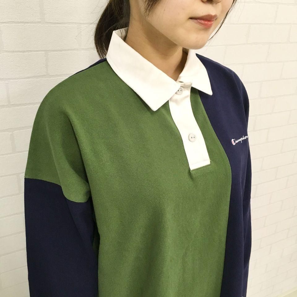 Champion - ロングスリーブラグビーワンピース (CW-S411
