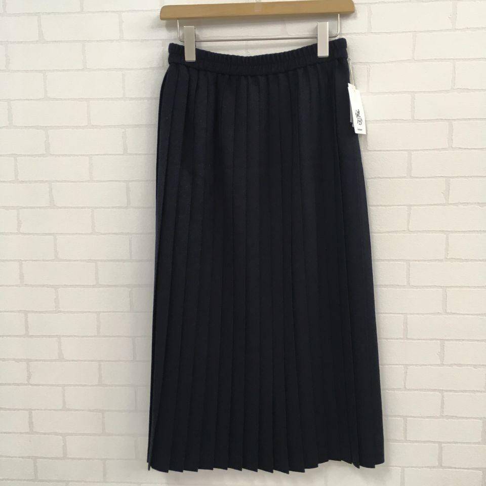 SARAHWEAR - Wool Saxony プリーツスカート（C21658） - Sheth