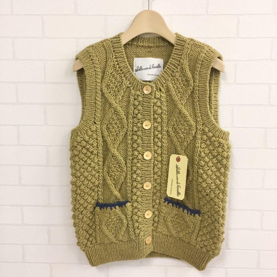 estelle - ざっくりケーブル編のベスト - Sheth Online Store - シス