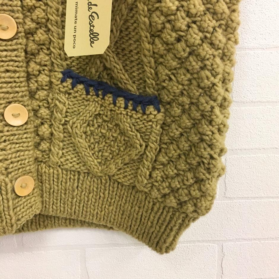 estelle - ざっくりケーブル編のベスト - Sheth Online Store - シス