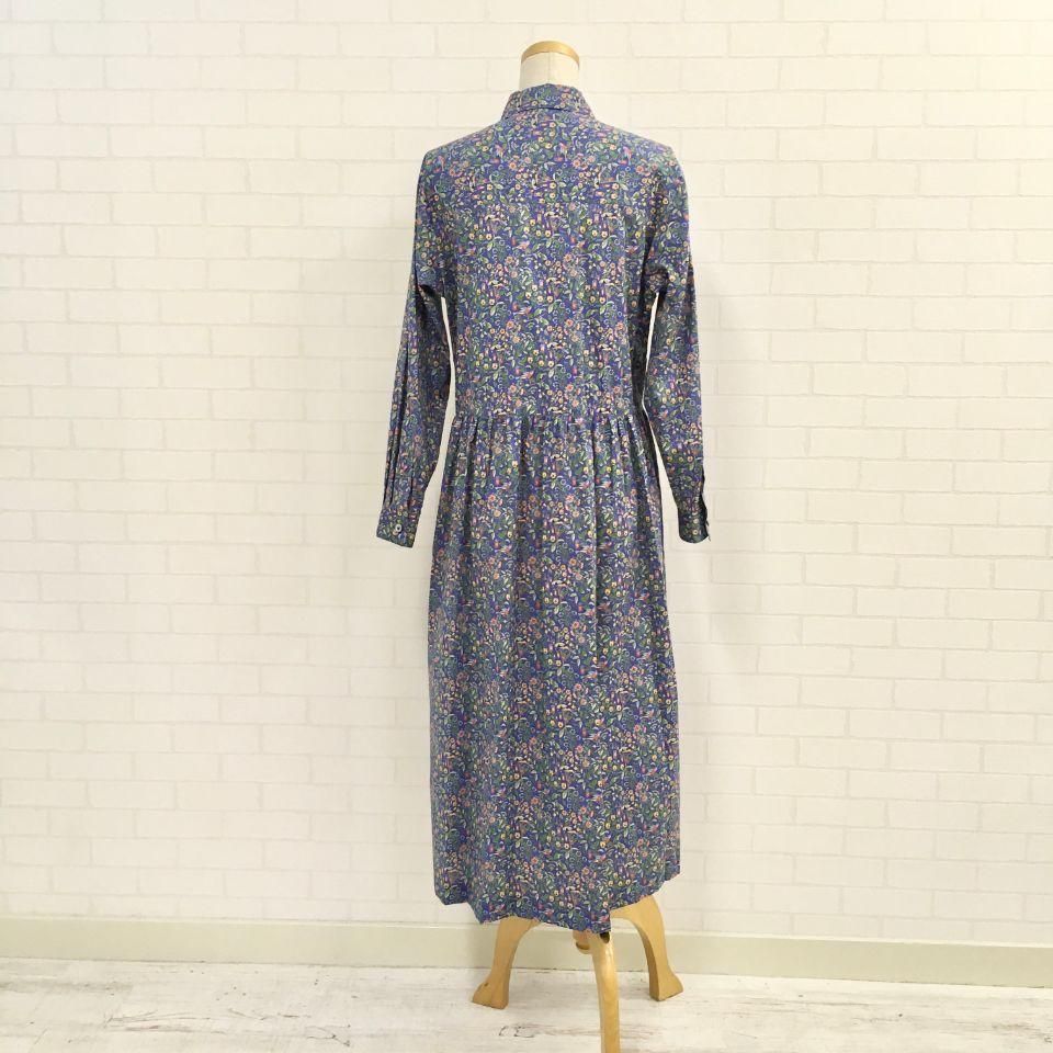 新品タグ付き！ Sarah リバティワンピース SARAHWEAR - シャツワンピース リバティコレクションCastesby