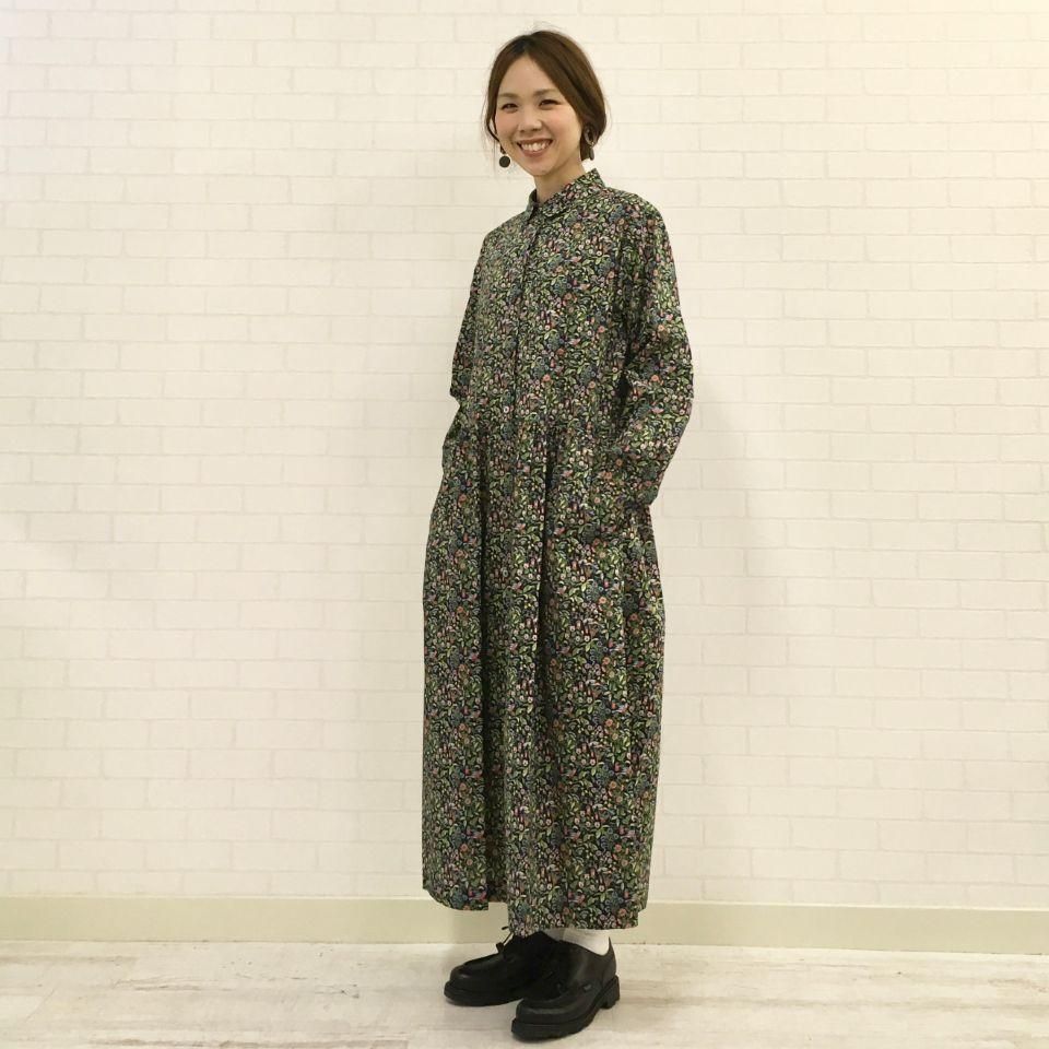 サラウェア　ワンピース美品 SARAHWEAR - シャツワンピース リバティコレクションCastesby