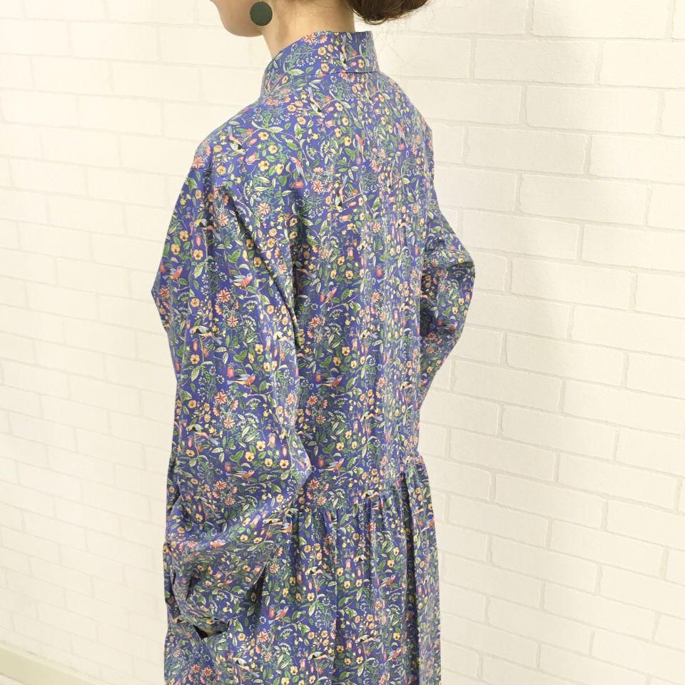新品タグ付き！ Sarah リバティワンピース SARAHWEAR - シャツワンピース リバティコレクションCastesby