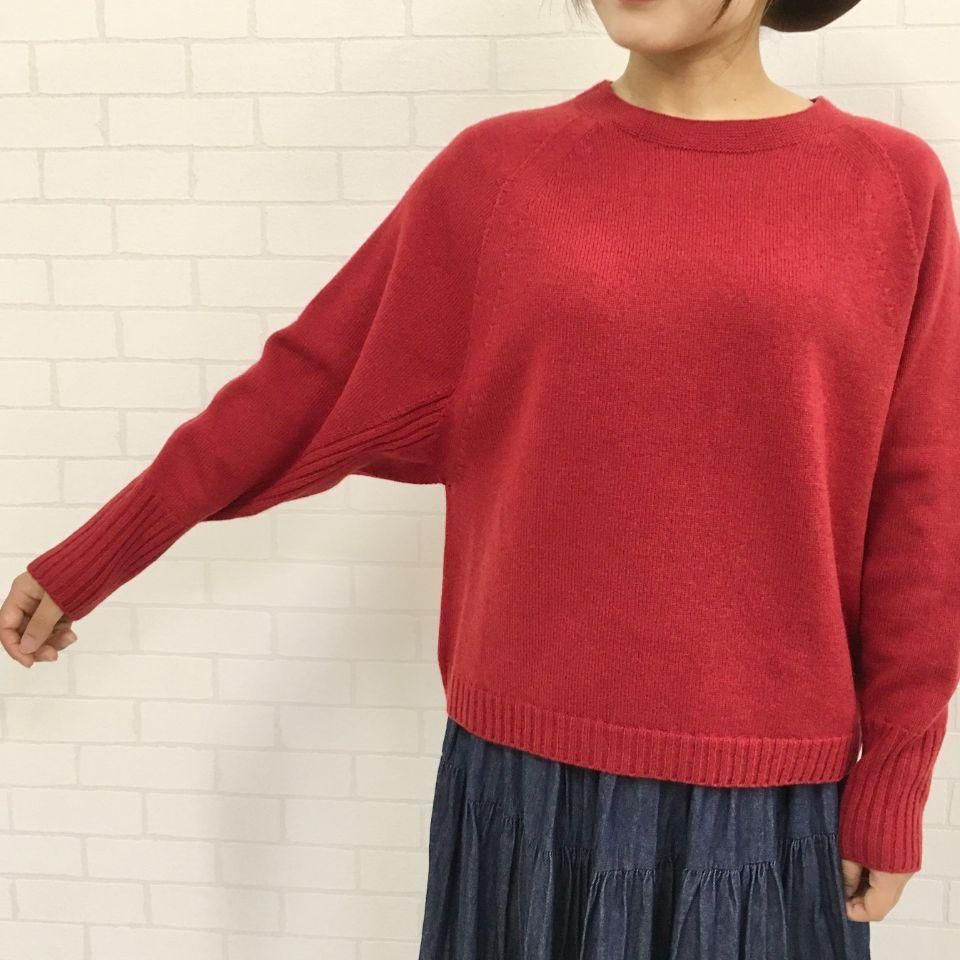 SARAHWEAR - カシミア混ドルマンニット(C11536) - Sheth Online Store