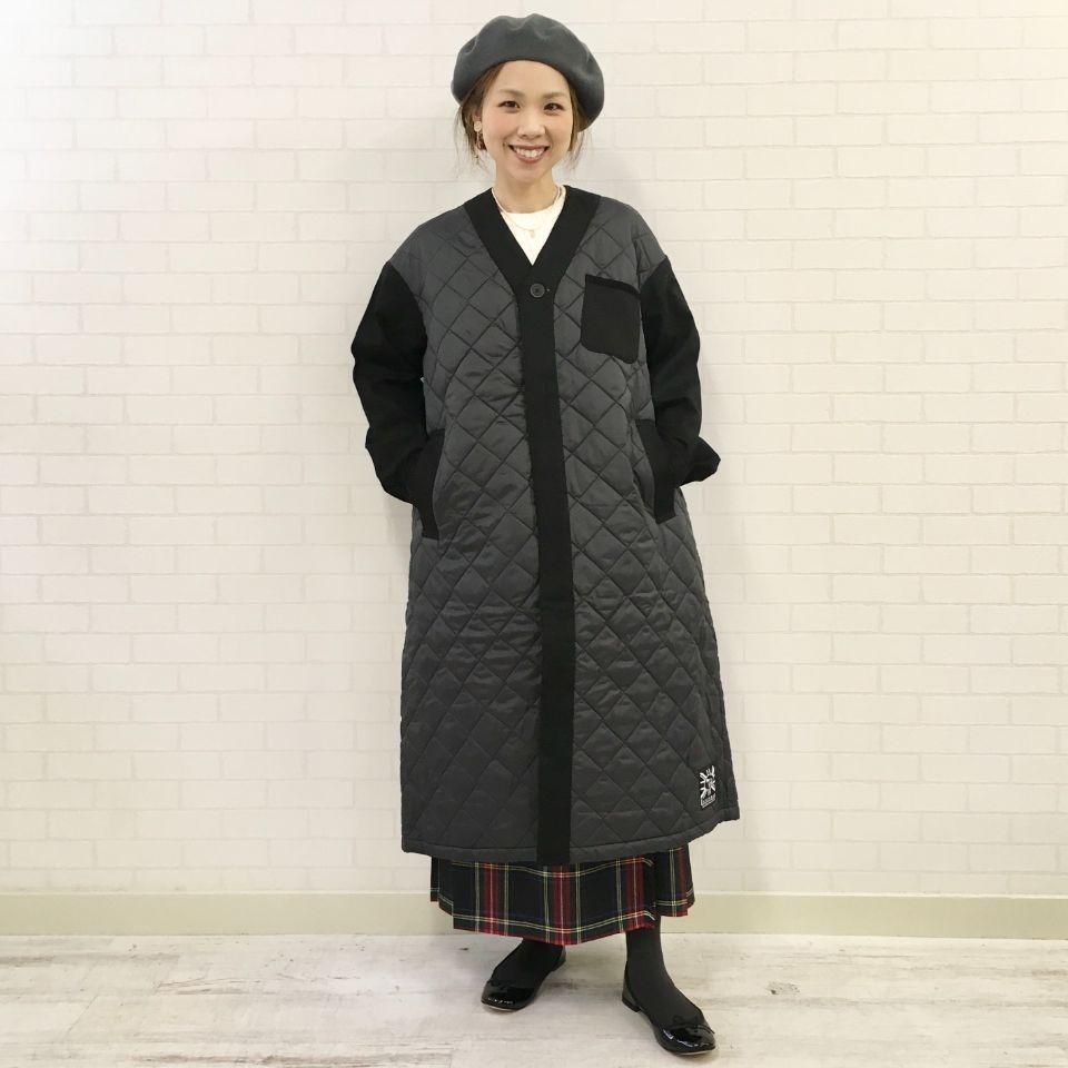 LAVENHAM - ブラックス 50周年記念ノーカラーキルティングコート