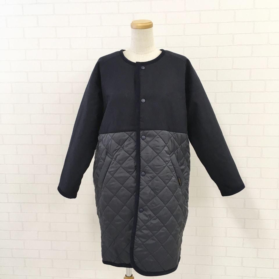 【特別セール品】 LAVENHAM - パルグレーブファー キルティング切り替えロング ジャケット・アウター
