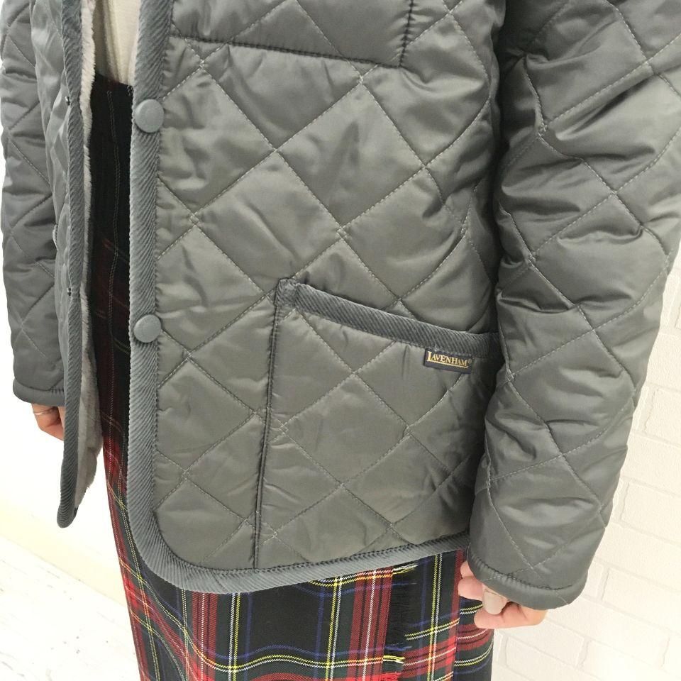 LAVENHAM - クレイドンファー ファーライニング フード付き