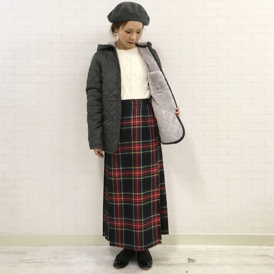 LAVENHAM - クレイドンファー ファーライニング フード付き