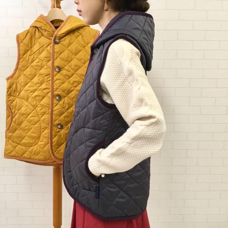 LAVENHAM - フード付キルティングベスト（HOODED GILET） 正規取扱商品 ...