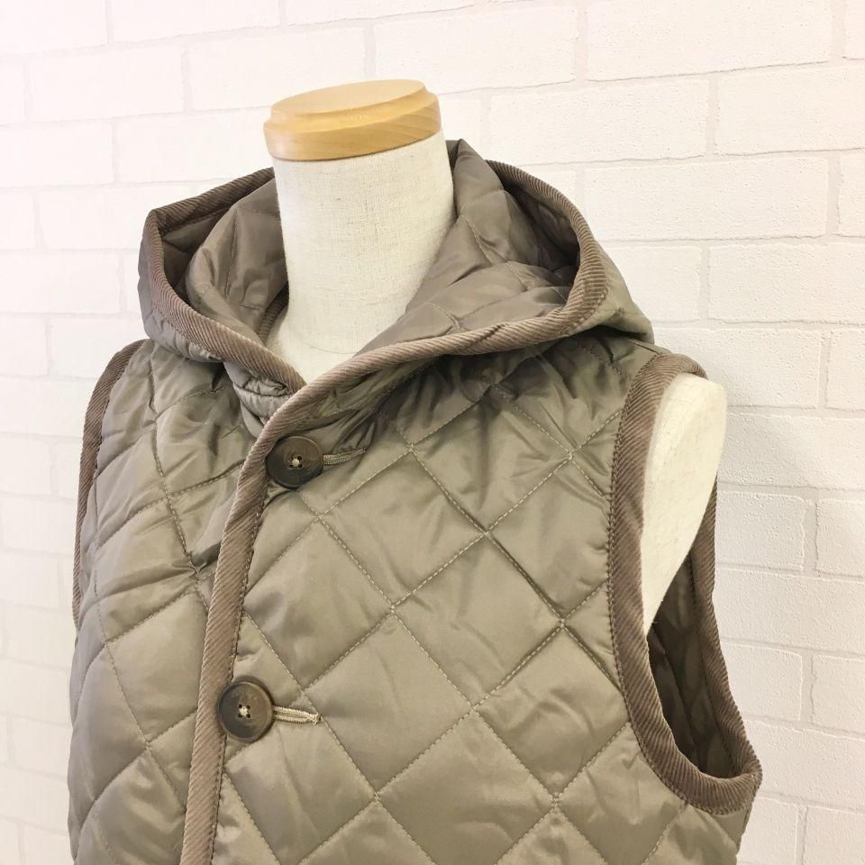 LAVENHAM - フード付キルティングロングベスト（LONG HOODED GILET） 正規取扱商品 - Sheth Online Store  - シスオンラインストア