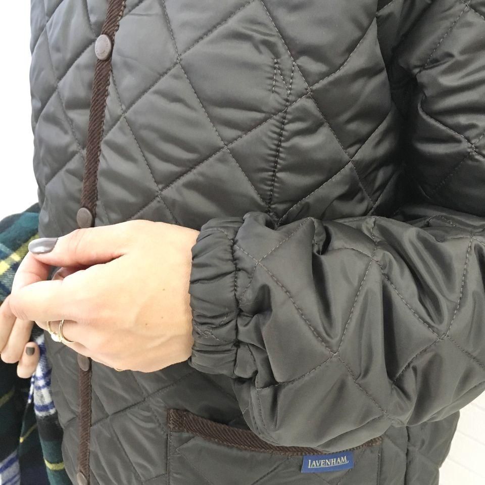LAVENHAM - コーデュロイカラー ジャケット(ELASTICATED CUFF LAVENHAM - コーデュロイカラー ジャケット(ELASTICATED CUFF