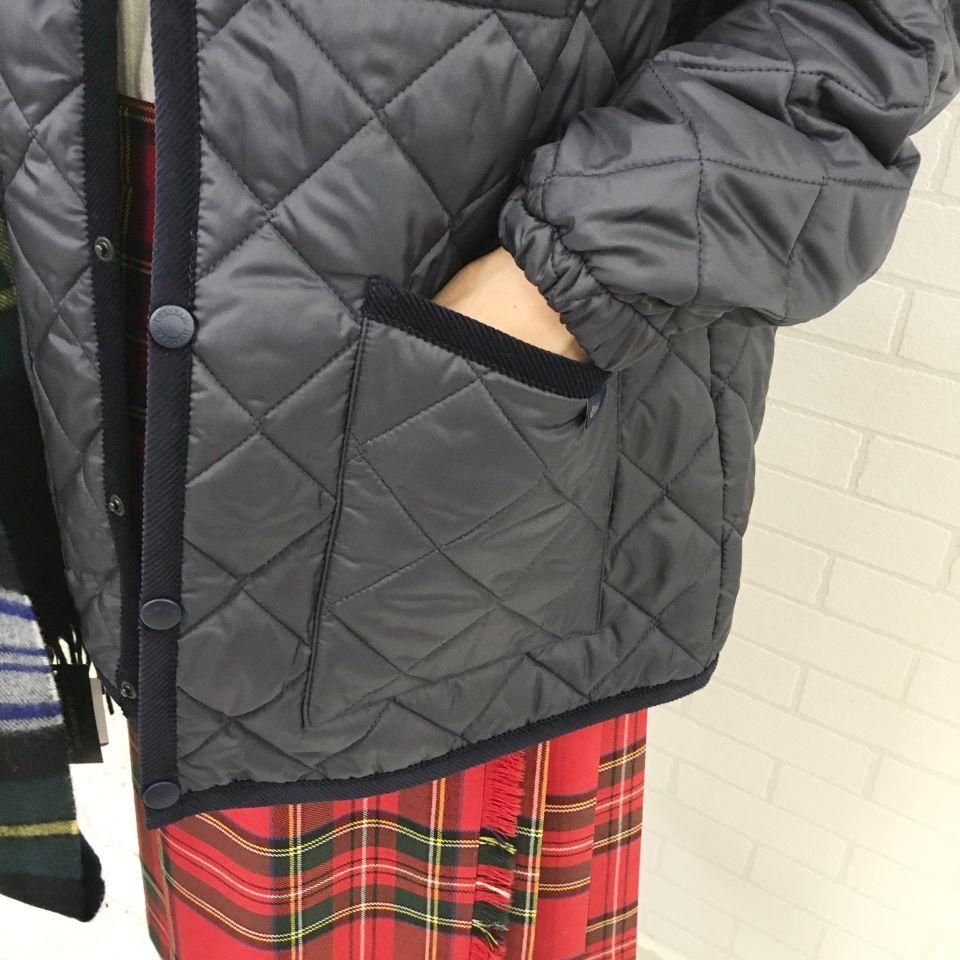 LAVENHAM - コーデュロイカラー ジャケット(ELASTICATED CUFF LAVENHAM - コーデュロイカラー ジャケット(ELASTICATED CUFF