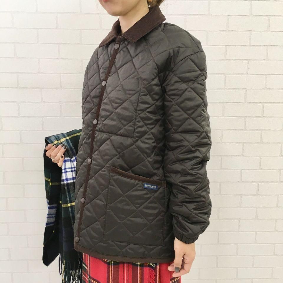 ラベンハム LAVENHAM キルティングジャケット 薄手 コーデュロイ
