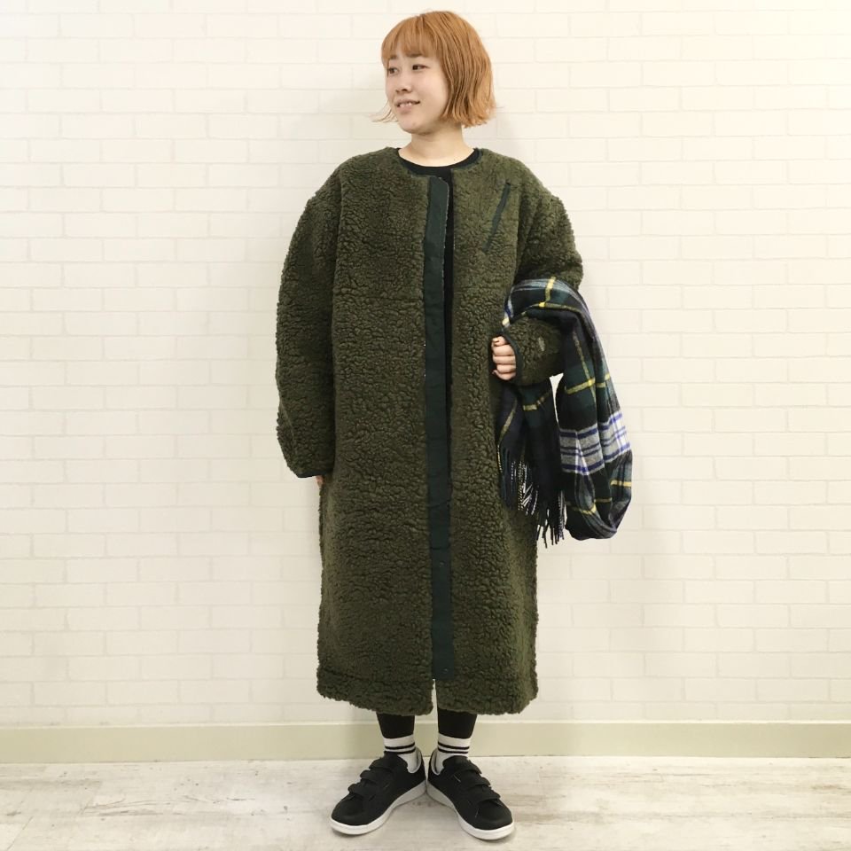 THE NORTH FACE PURPLE LABEL - Wool Boa Fleece Long Coat ウールボアフリースロングコート（NAW2050N）正規取扱店  - Sheth Online Store - シスオンラインストア