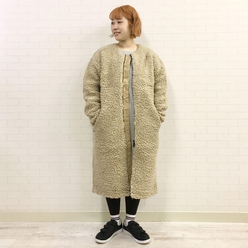 THE NORTH FACE PURPLE LABEL - Wool Boa Fleece Long Coat ウールボア