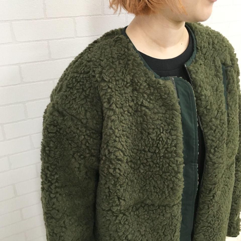 THE NORTH FACE PURPLE LABEL - Wool Boa Fleece Long Coat ウールボア ...