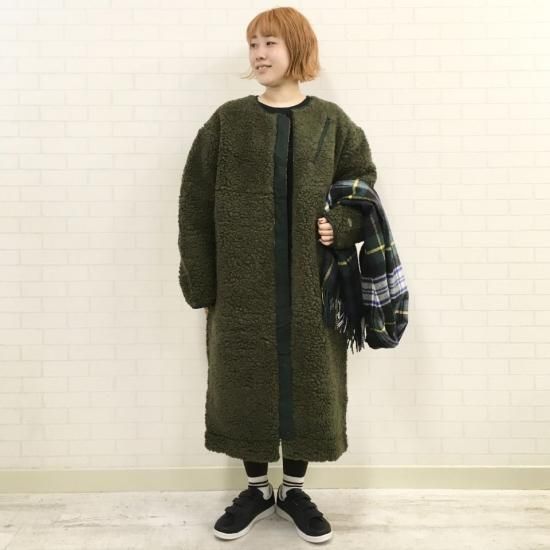 THE NORTH FACE PURPLE LABEL - Wool Boa Fleece Long Coat  ܥե꡼󥰥ȡNAW2050N谷Ź