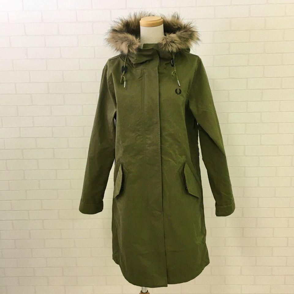 FRED PERRY - WOMEN ZIP IN LINER PARKA（J9121）正規取扱商品 - Sheth Online Store -  シスオンラインストア