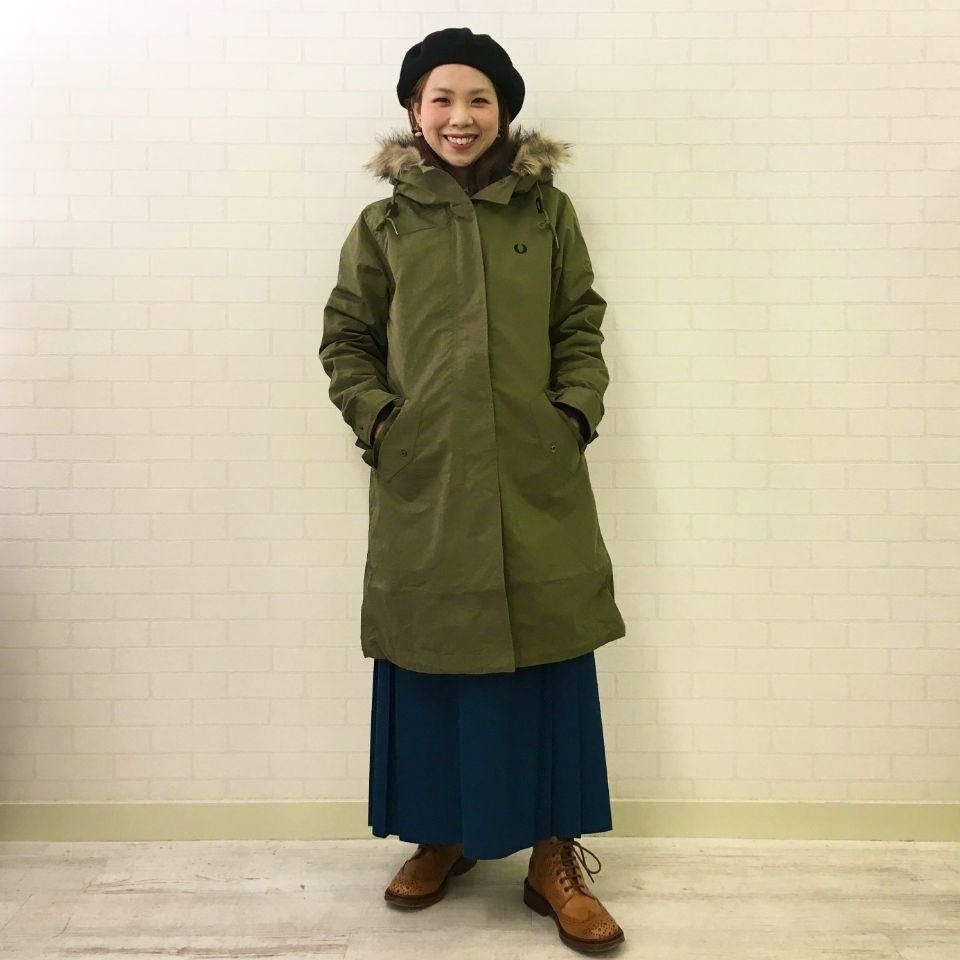 直販一掃 - 新品 FRED PERRY フレッドペリー SHORT PARKA - 首都圏激安