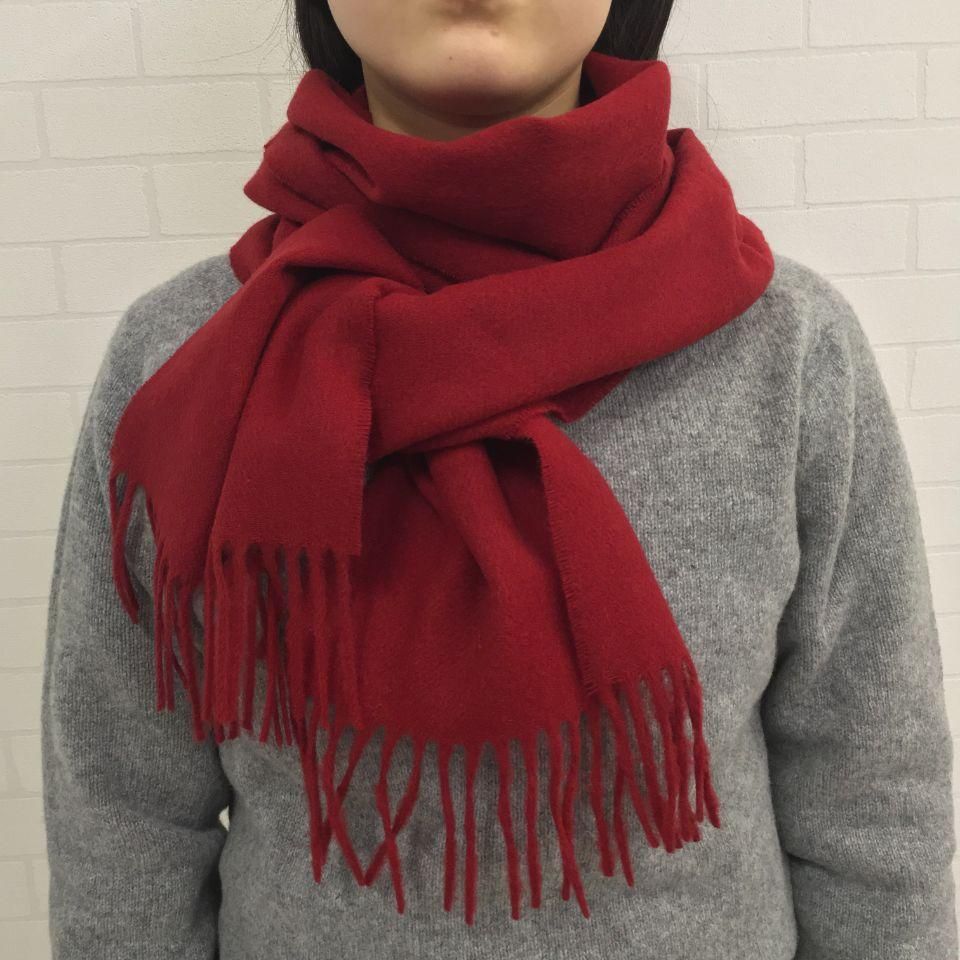 BRONTE - 178cm×25cmWool100％マフラー無地（正規取扱品