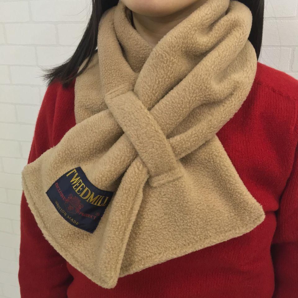 plllllleeeasse プリーズ fleece scarf マフラー - メルカリ