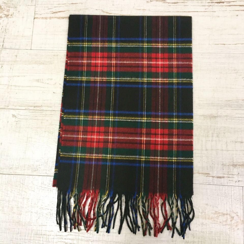 V.FRAAS - Cashmink（ヴィフラース：カシミンク）チェックマフラー