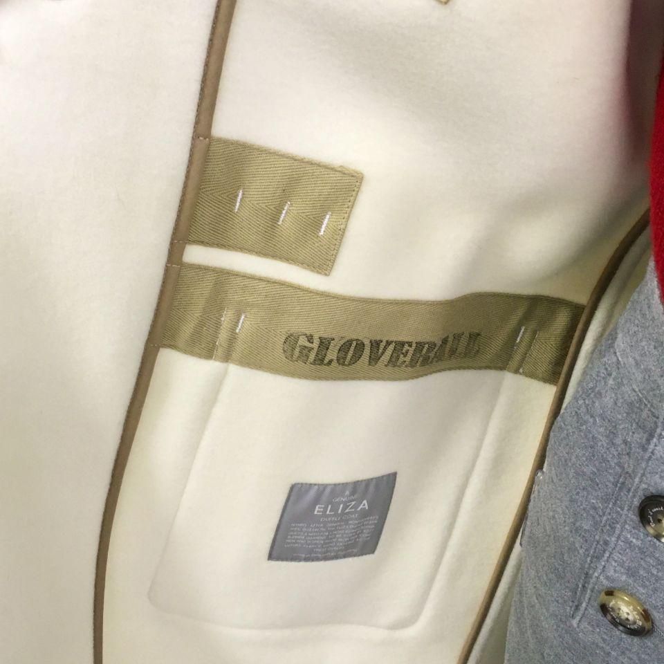 Gloverall - ELIZA フード付ロングダッフルコート MS5164TM Gloverall - ELIZA フード付ロングダッフルコート MS5164TM