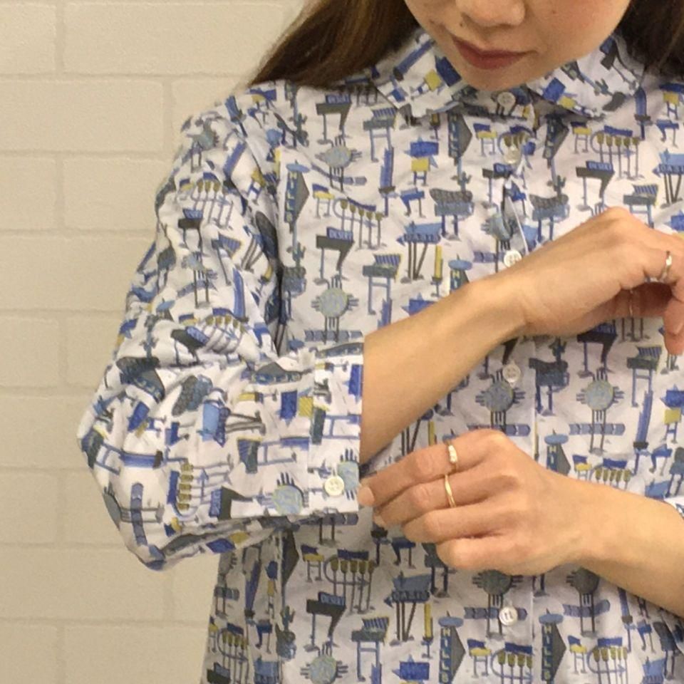 楽天市場】リバティ ブラウス Parkes パークス リバティ