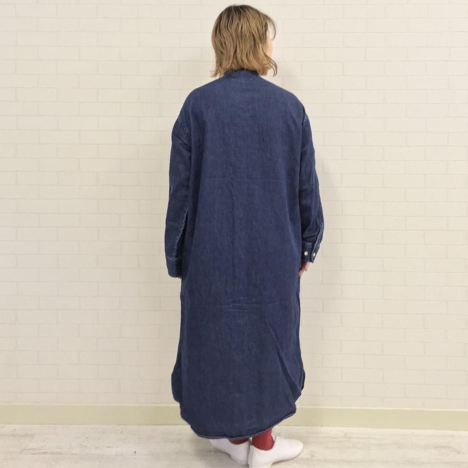 BLANC basque - パールボタン デニムワンピース(BB88403