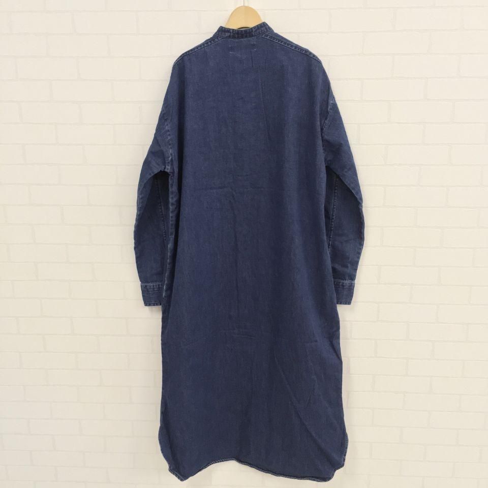 BLANC basque - パールボタン デニムワンピース(BB88403) - Sheth