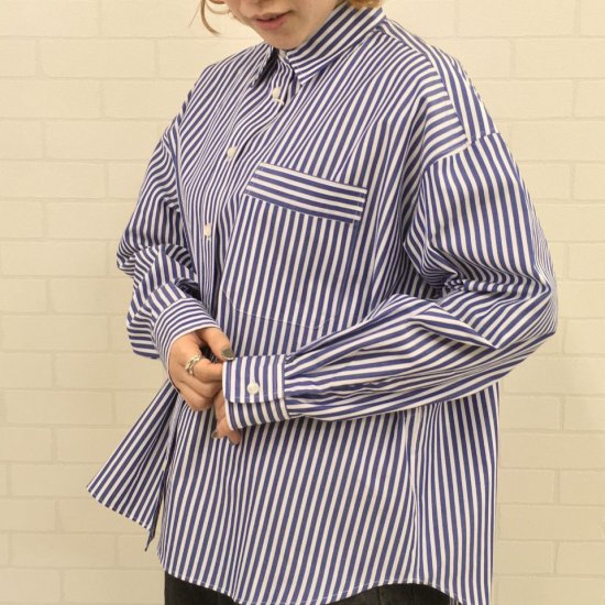 SARAHWEAR - Boyfriend Shirt StripeC52695